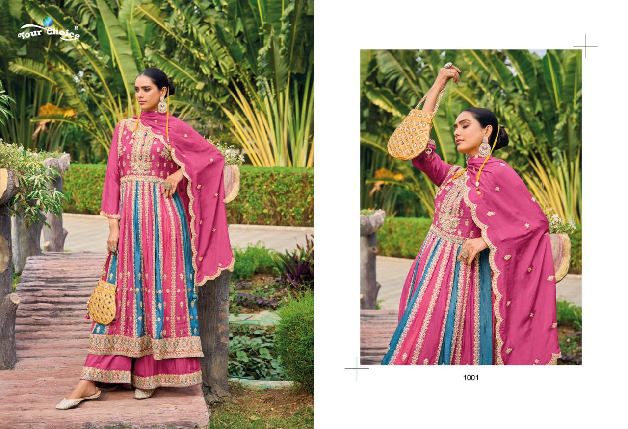 Only By Your Choice Chinon Wedding Wear Readymade Suits Wholesalers In Delhi
